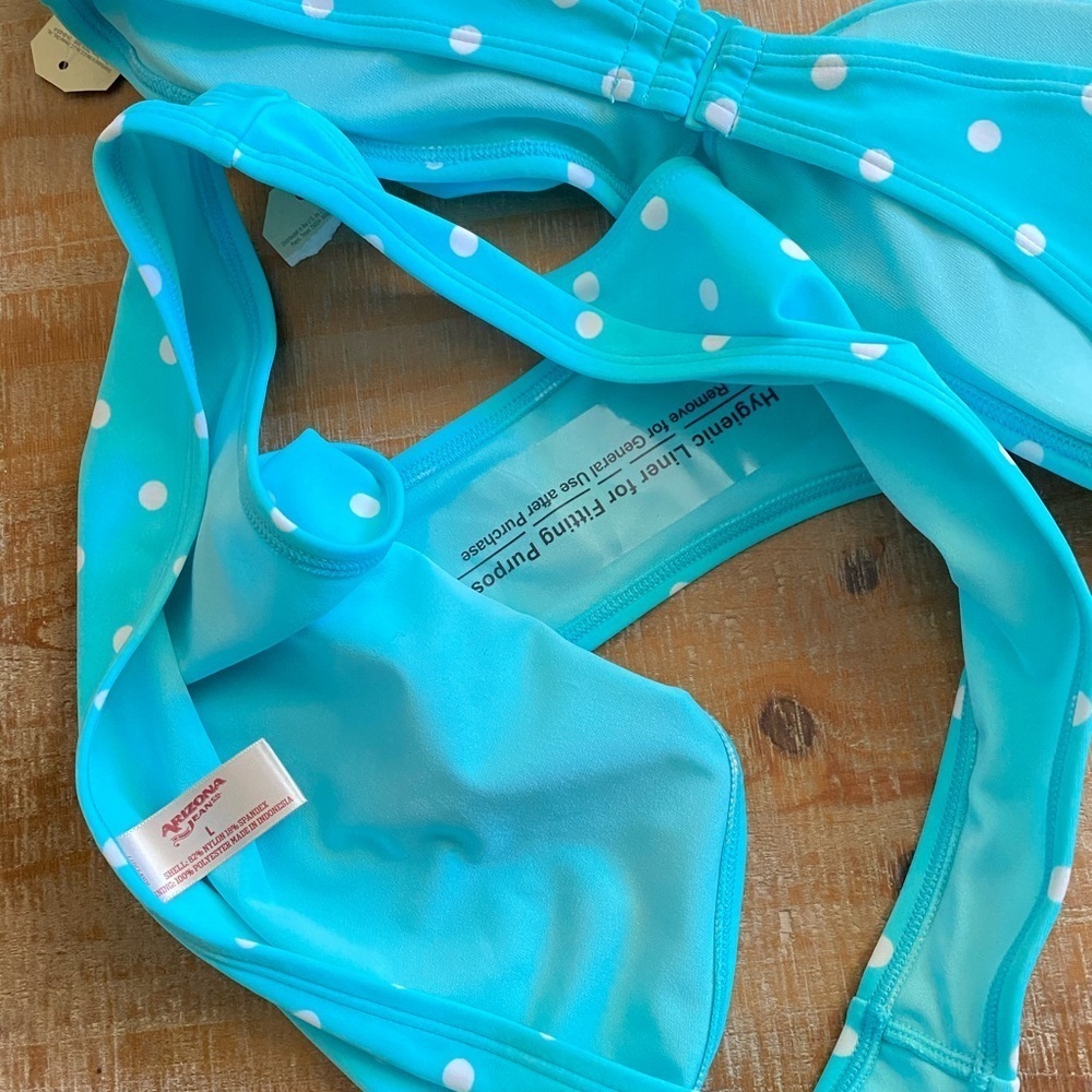 Polka dot bikini blue L/XL - Picture 4 of 7